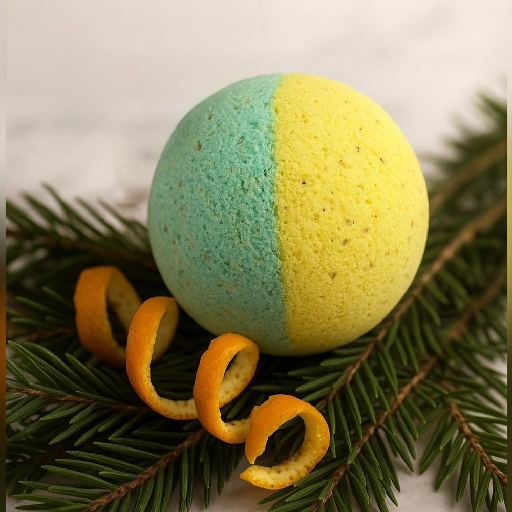 5 Pack Bath Bombs - Coastal Redwoods (Citrus & Pine)
